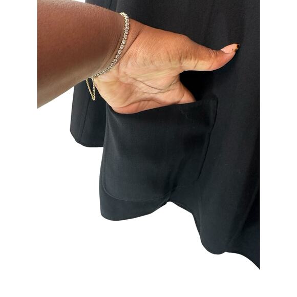 Michael Kors Black Business Career Office Work Wool Blend Blazer Size 14 - Picture 6 of 13